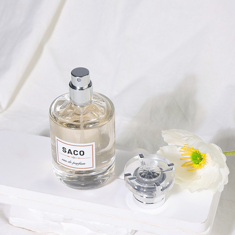 SACO nuevo perfum de mujer en línea, leche de sabón, fragancia duradera, fragancia fresca 50ml al por mayor.