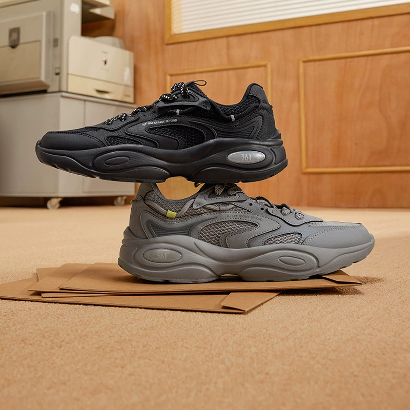 Pengpai 361 мужская обувь спортивная обувь мужская 2025 летняя новая сетчатая мягкая подошва повседневная обувь для бега обувь для папы