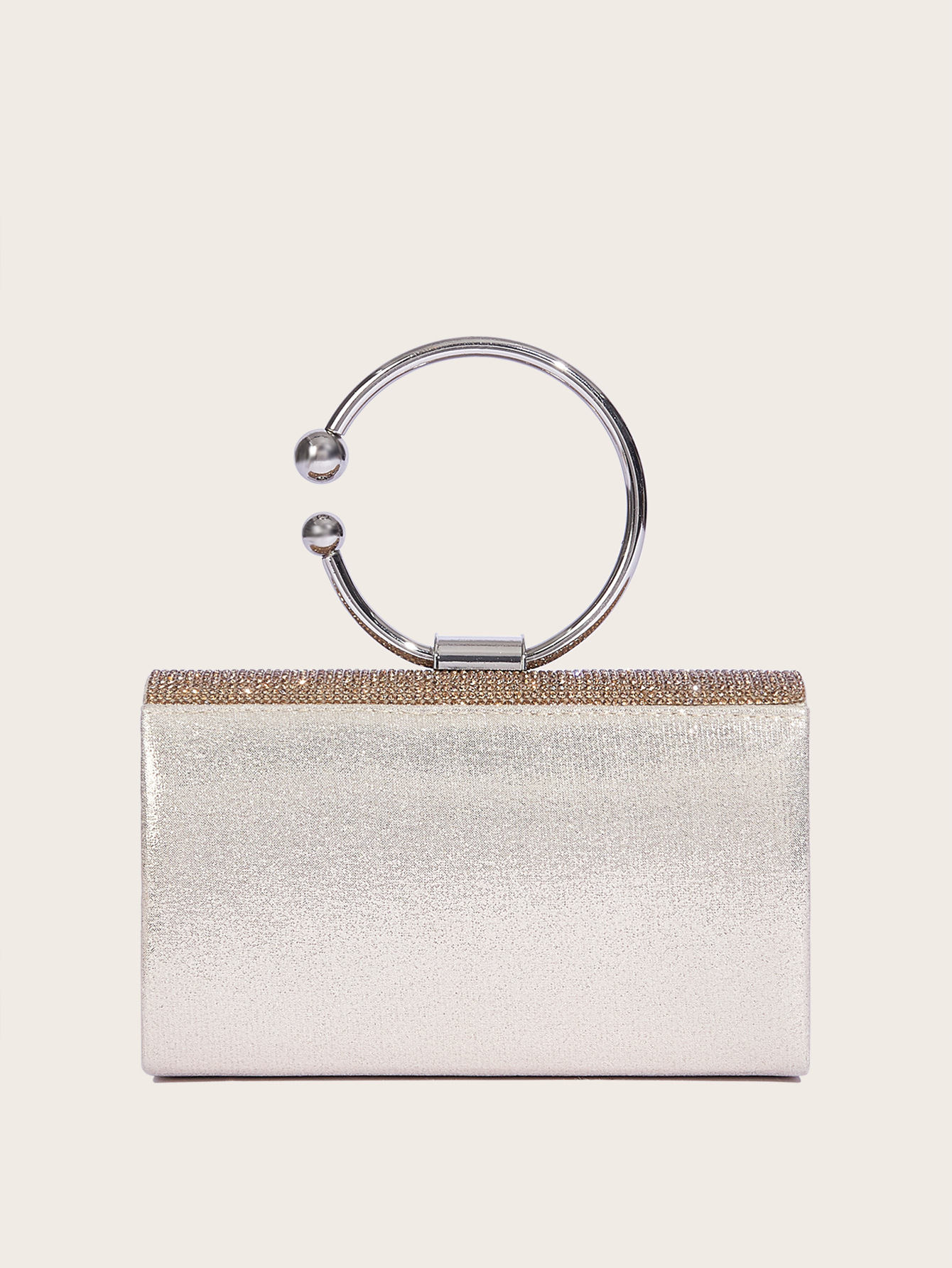 Nuova borsa da sera lucida da donna, elegante, in PU, per matrimoni e feste_voghion.com