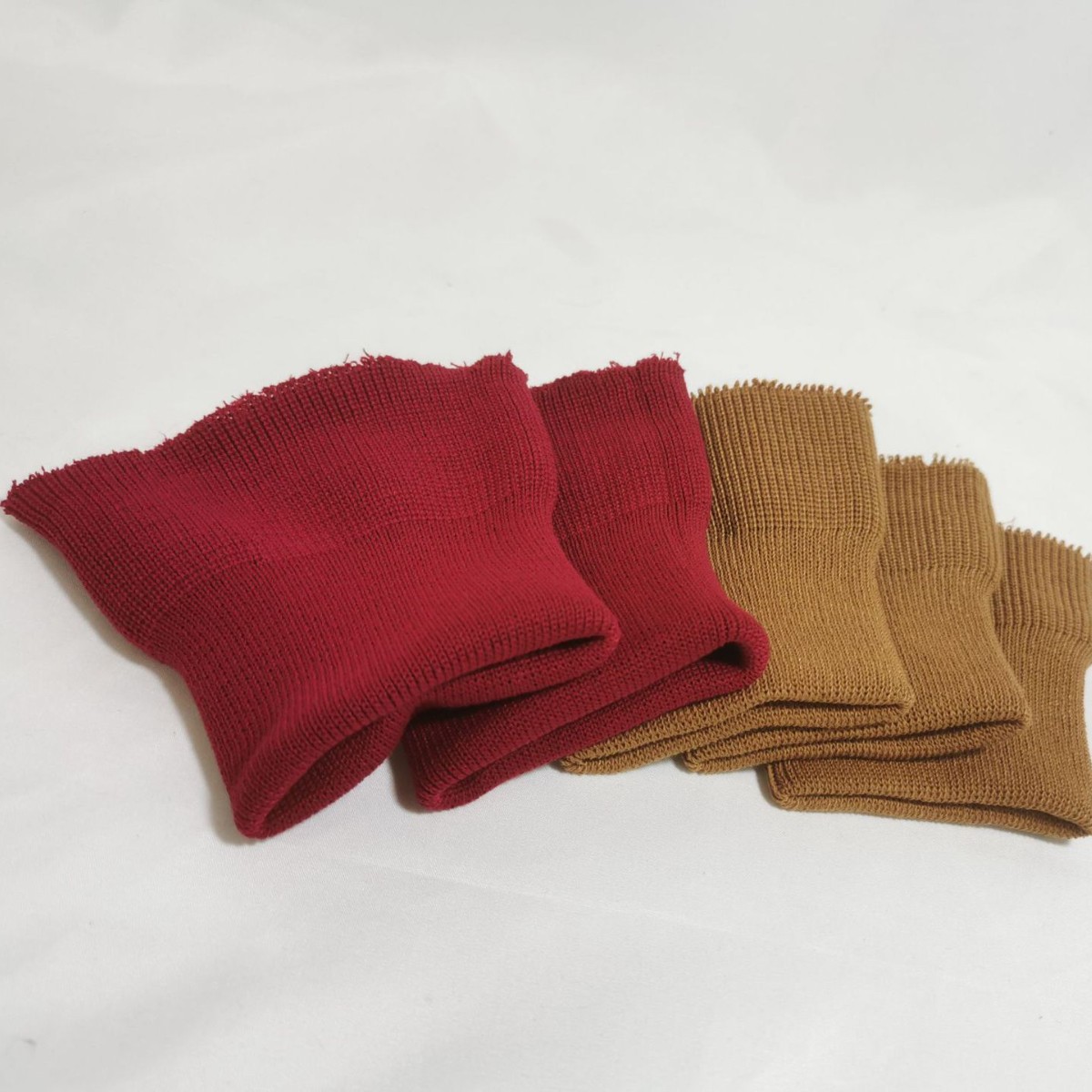 厂家供应 弹力无缝涤纶罗口氨纶纶喇叭口袖口无缝抗静电罗纹袖口