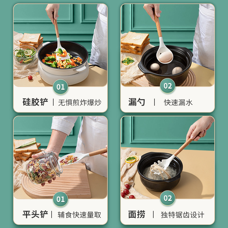 Grado alimenticio antiadherente cocina antiadherente resistente a altas temperaturas casera antiadherente cocina antiadherente