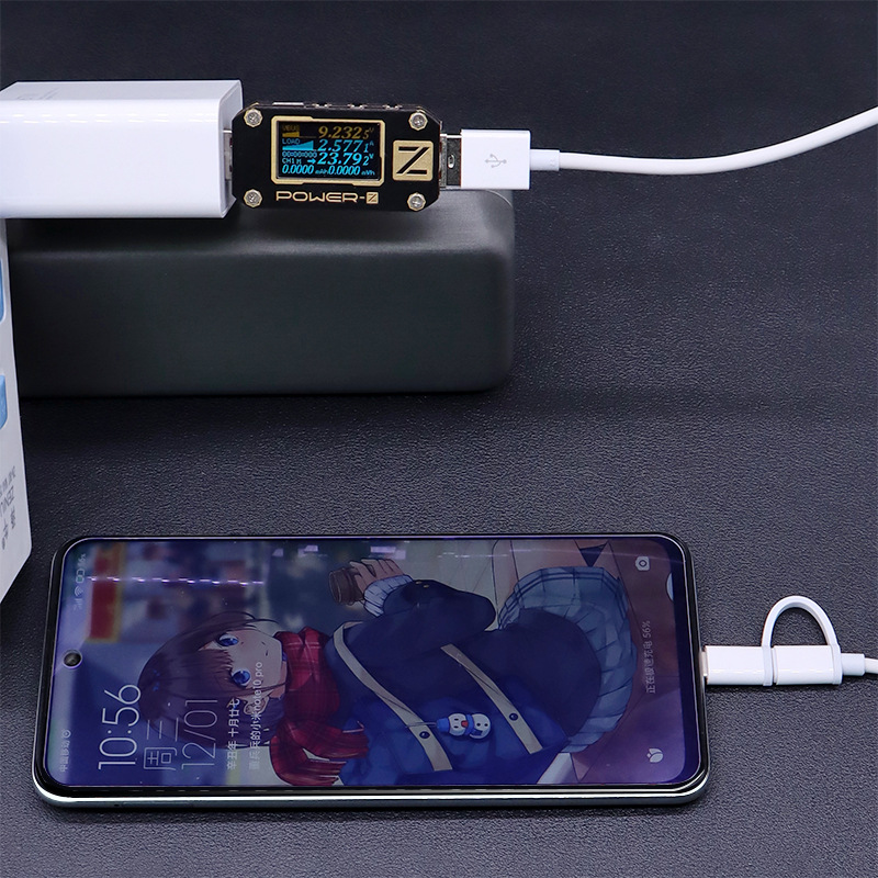 Cable de carga compatible con la interfaz MICRO a TYPE-C adecuada para el cable de datos dos en uno del teléfono móvil 3A de OPPO Huawei