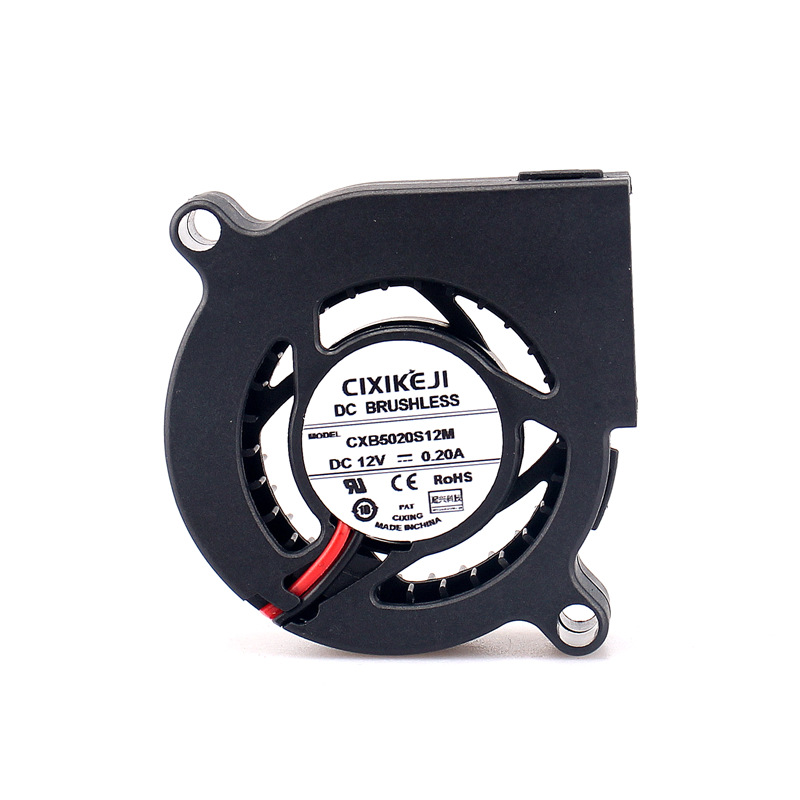 Factory direct supply 5020 turbo fan DC 5V 12V 24V humidifier projector epilator cooling fan