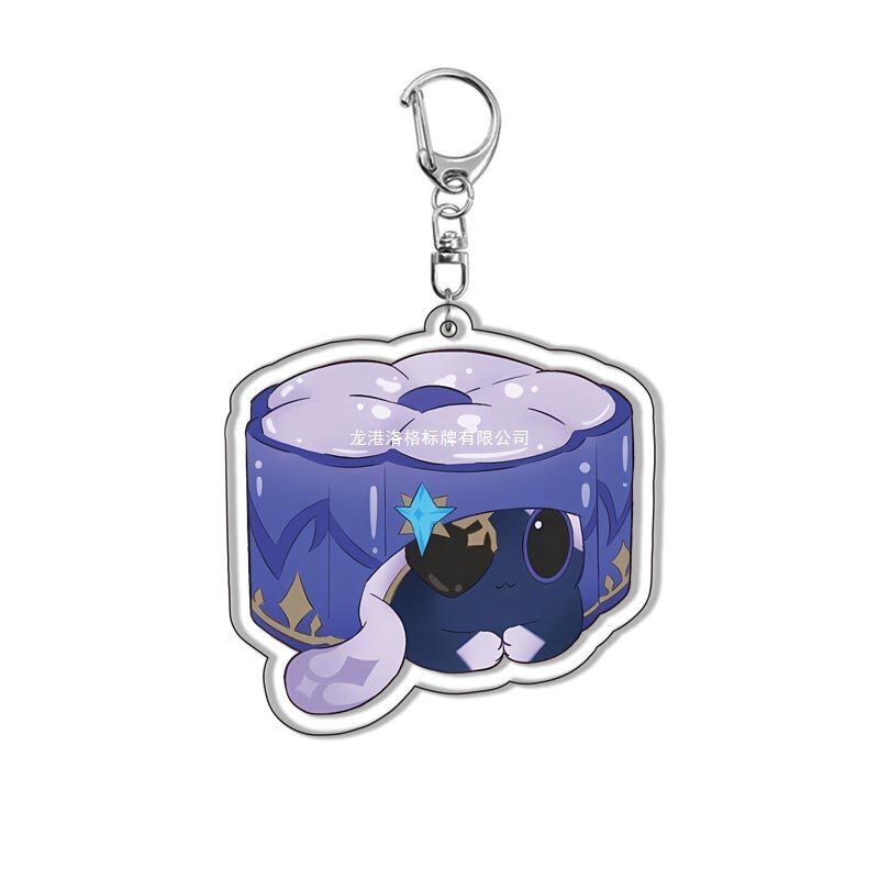 【Layered】Genshin Impact Merchandise: Kaveh, Neuvillette, Kamisato Ayato, Zhongli Acrylic Keychain Backpack Pendant