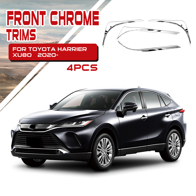 Tenxinrui es adecuado para Toyota lingfang weiling coche modificación cara frontal galvanoplastia ventana de ajuste lluvia protección ceja Accesorios