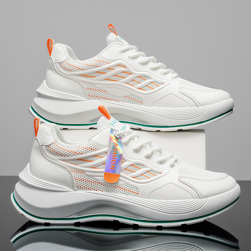 Nuevo verano de 2026 zapatos de hombre zapatos deportivos juveniles de hombre textil de malla transpirable ligera zapatos de corrida casuales