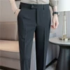 Black XK nine-point trousers