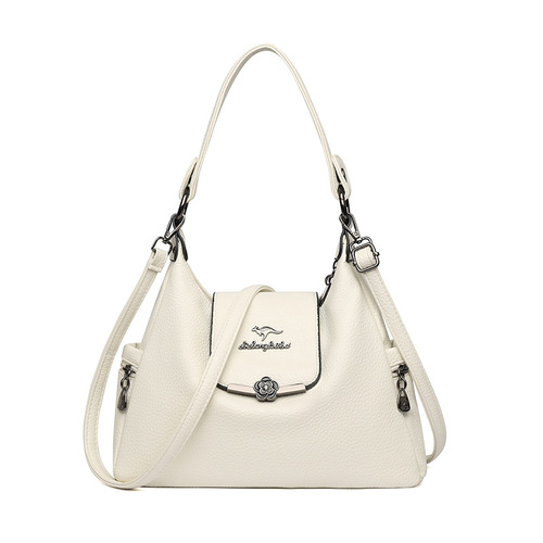 New large-capacity handbag New tote bag 2025 fashionable middle-aged mother bag single shoulder bag cross-body bag wholesale