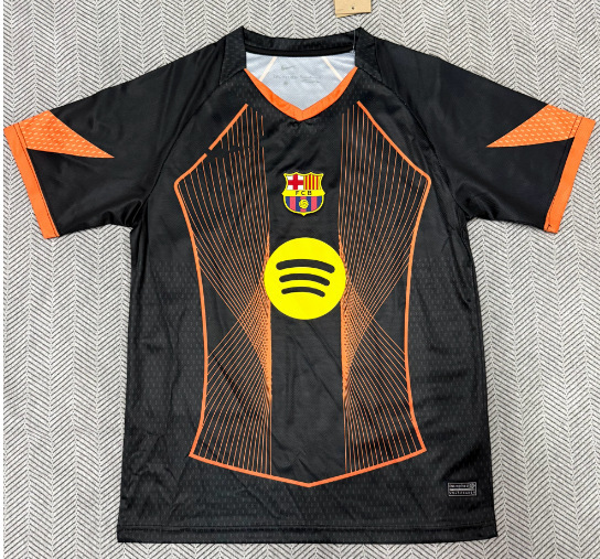 2526 新しいバルサ ファン エディション スペシャル エディション ジャージ トップ サッカー 半袖ジャージ スポーツ|undefined