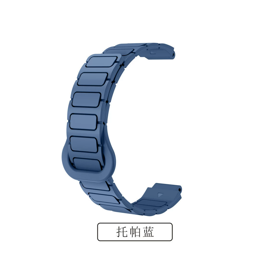 Подходит для Samsung/Huawei/Huami/Garmin/Loop I-образный магнитный силиконовый ремешок 12/18/20/22 мм