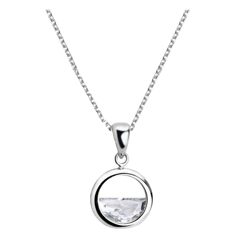 Trend fashionable universal fresh necklace with zircon