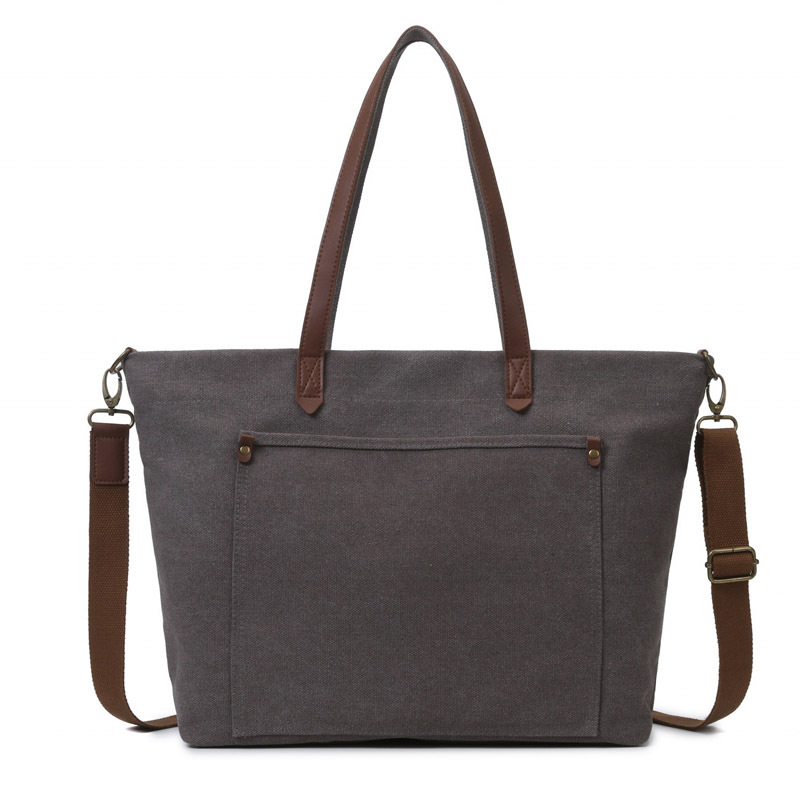 Bolso de lona bolso de mensajero de un solo hombro femenino japonés retro de gran capacidad bolso de computadora de trabajo bolso de herramientas bolso de viaje bolso de viaje
