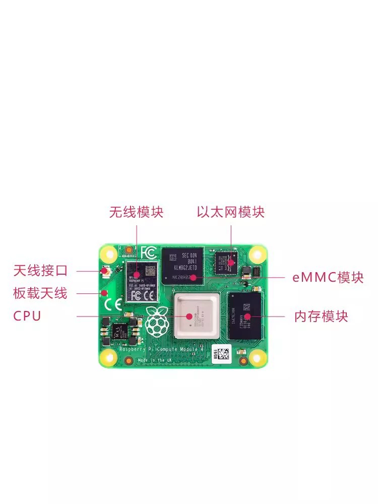 树莓派 CM4 核心板 CM4004000 CM4004008 CM4004016 CM4004032