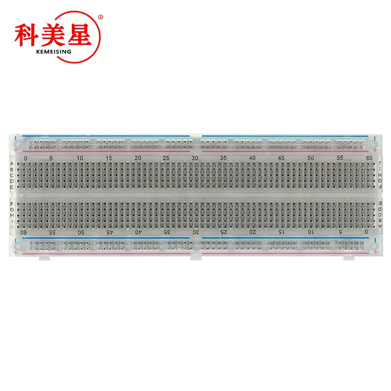 MB102 830 Hole high -quality bread board line board board experiment board universal plate 165x55x10mm