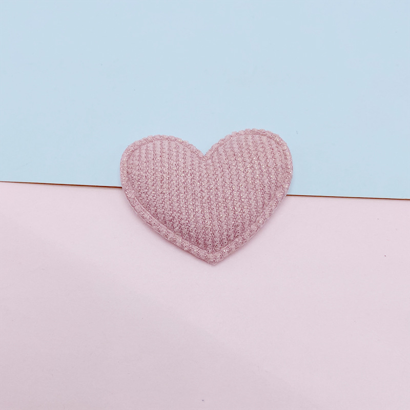 Nicho luz tela de lujo amor joyería Decoración Accesorios 2022 nuevos niños accesorios de pelo accesorios de ropa material