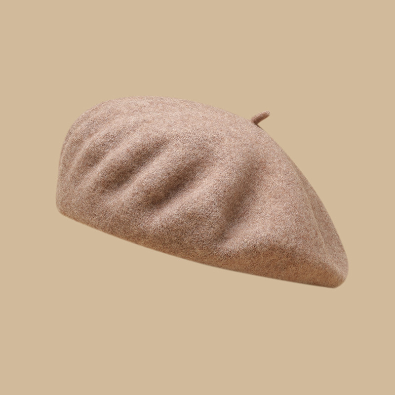 Unisex Beret lady retro quality wool octagon hat Instagram influencer every artist hat trend_voghion.com