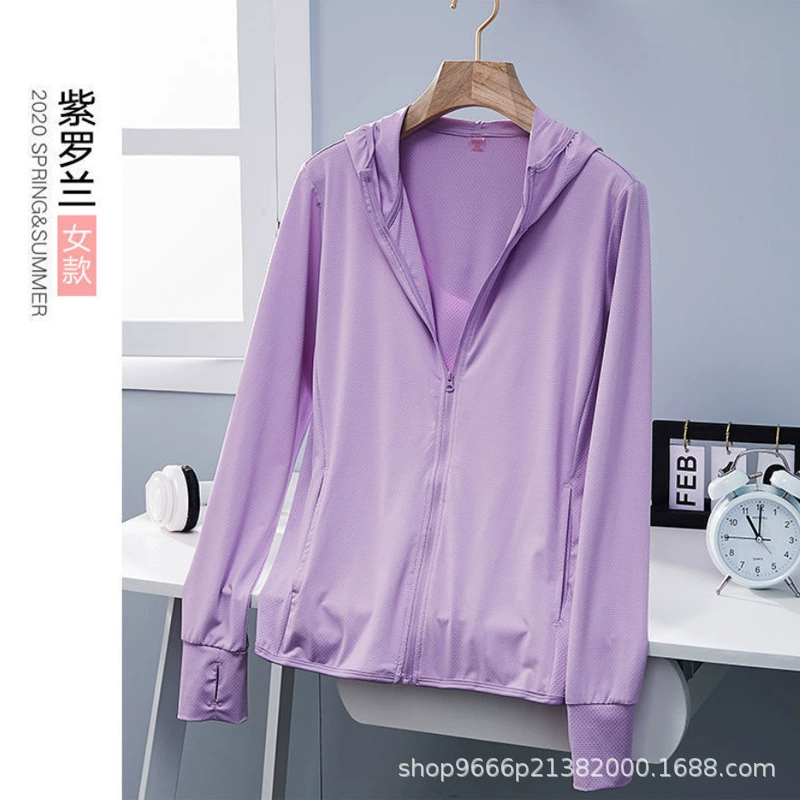 Плащ солнцезащитный Jacket, UPF50+ Ice-Silk, унисекс легкий дышащий, размеры M–3XL