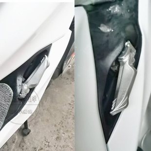 It can be used for the rear seat of the third and fourth generations of the Wolf Warriors Linhai Hongtu electric car to fold and shrink the aluminum pedal pedal pedal foot