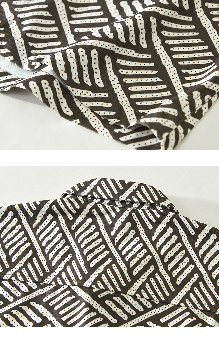 6780 Chemise rétro japonaise à manches longues pour hommes, impression Joker littéraire décontractée, haut ample pour hommes, une génération._voghion.com