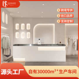 高端美容院收银台服装店美发店烤漆前台接待台医美口腔诊所吧台桌