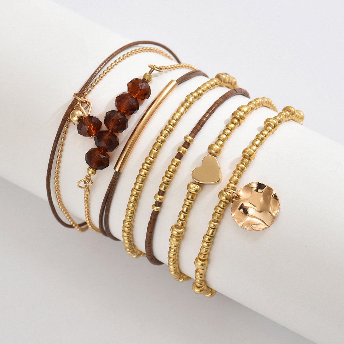 Minimalist Stackable Layered Bracelet Hypoallergenic Jewellery_voghion.com