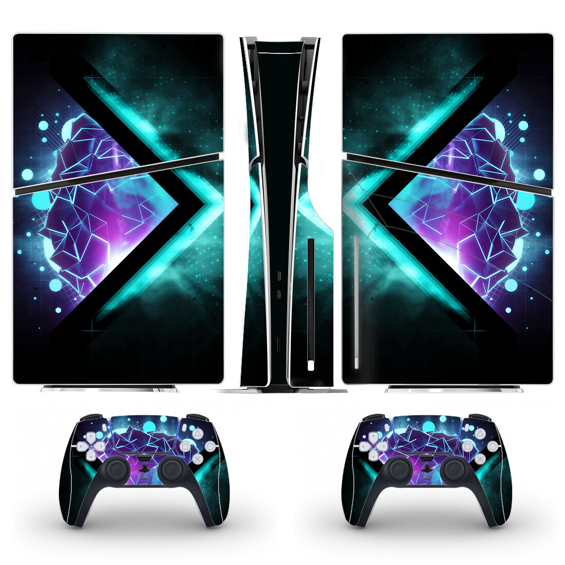 Ps5 delgada película adhesiva película protectora a prueba de arañazos impermeable etiqueta de la piel Unidad óptica digital se puede utilizar