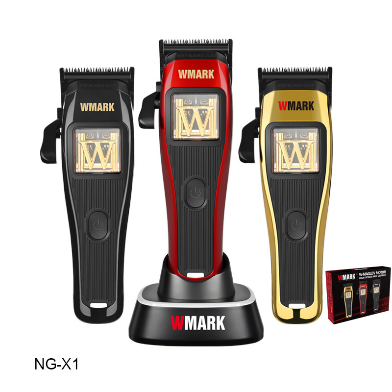 WMARK 充電式バリカン 磁気浮上ベクトルモーター プロフェッショナルクロスボーダー高速 DLC カッターヘッドバリカン NG-X1|undefined