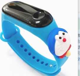 Reloj de muñeca Reloj electrónico de anime Crayon Shin-chan Reloj de escuela primaria de jardín de infantes led a prueba de agua