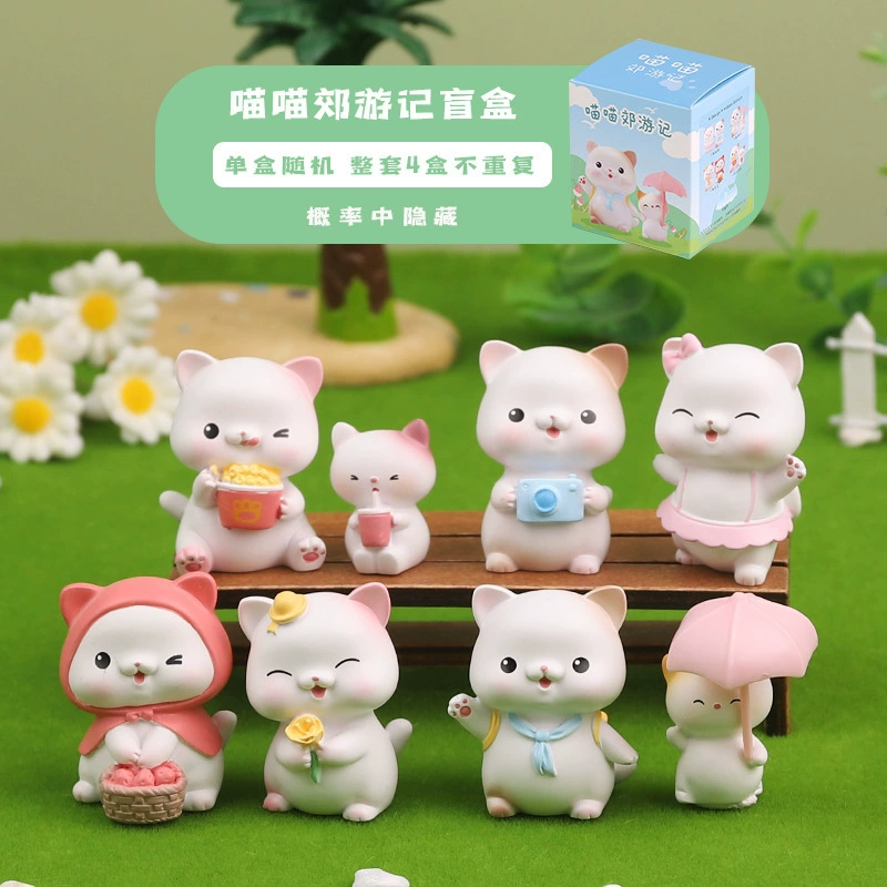 Миньфигурка, настольная игра, кукла, украшения, котик, на удачу, кот