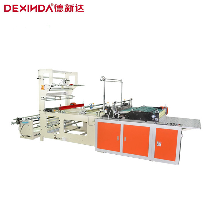 全自动服装袋制袋机拉链头拉链袋贴骨机电商淘宝打包袋生产线