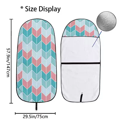 Geometric Seat Towel Cover: Universal seat cover - qctj705-75x150