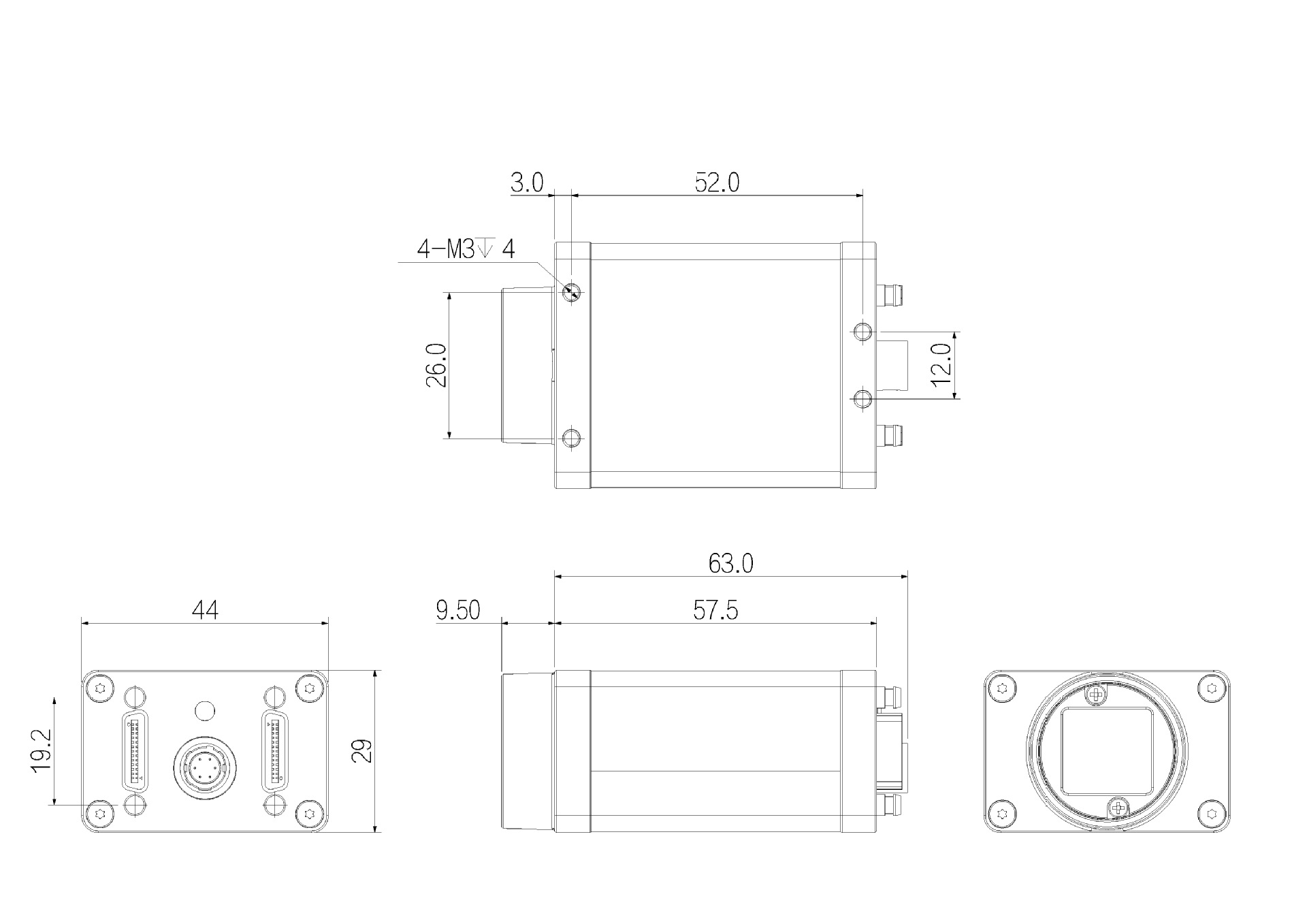 大华华睿IRAYPLE 面阵相机 7000系列 A7500MK200