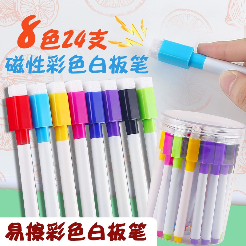 Erasable erase pen, capacious drawing board, does not fade