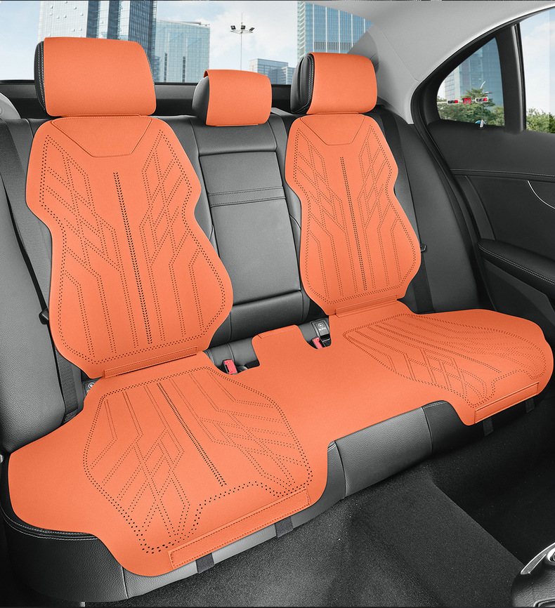 Suitable for Audi Car Seat Cushions, Suede Leather Seat Covers, Four-Season Seat Covers, Suede Leather Cushions