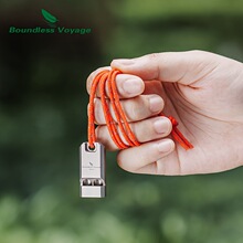 C 98729 Titanium Survival Whistle ��⁑��������ڿ羳���u