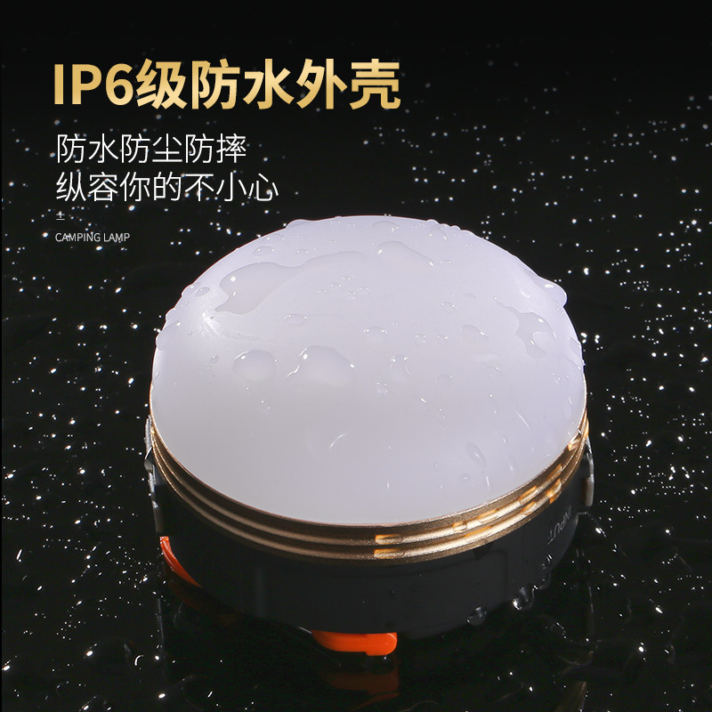 Al Aire Libre LED camping luz campamento ambiente cálido luz recargable tienda Luz Portátil colgante luz de trabajo iluminación portátil