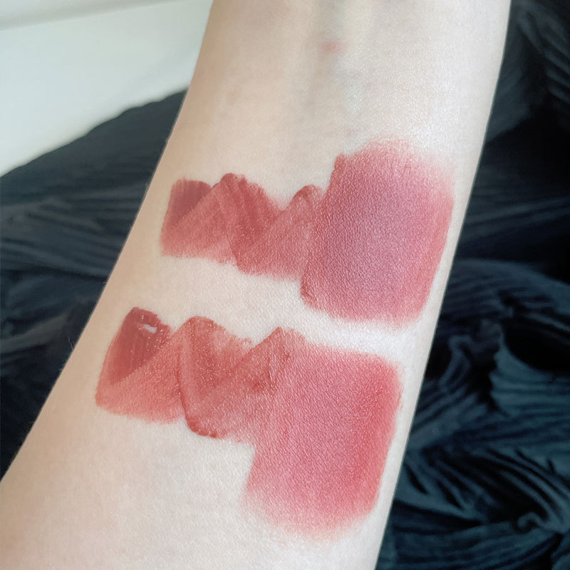 翠黛工厂 雪糕唇釉冰淇淋女丝绒哑光雾面唇泥显白口红礼盒加工oem