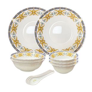 Corning Ice Extract Exquisite Madame Pompadour Series Tableware 10-Piece Set Cb-Bpbd10/Kz/Ls