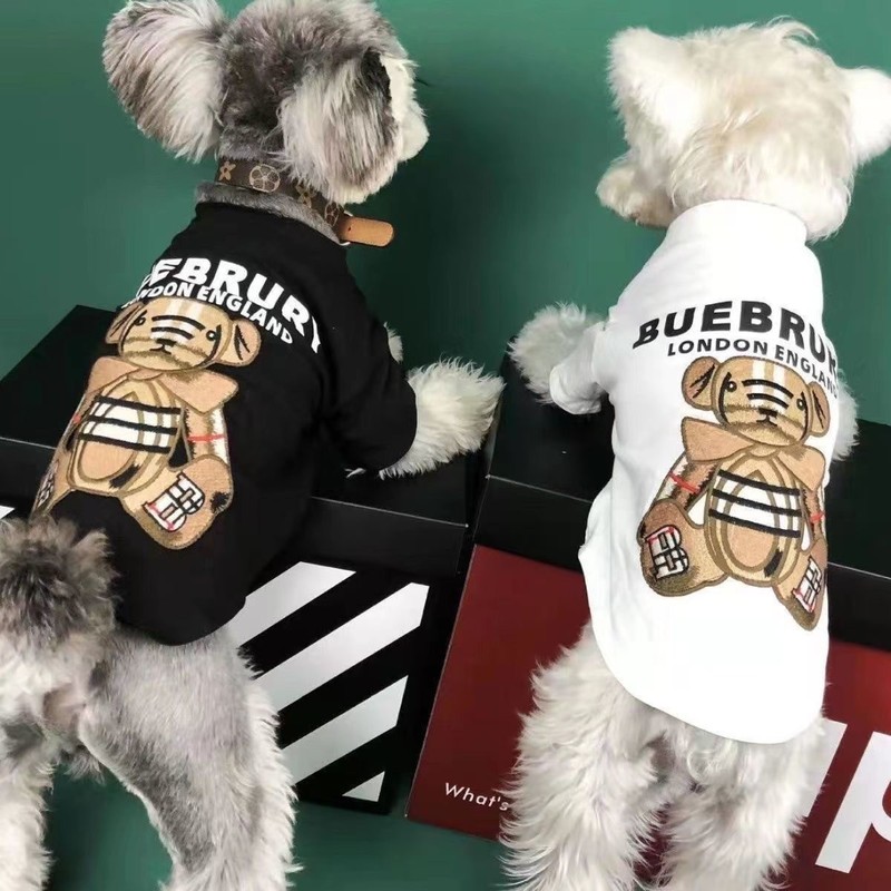 犬服プリント半袖春秋夏モデル抜け毛防止中小型子犬猫ペットトレンディな写真中小型犬|undefined