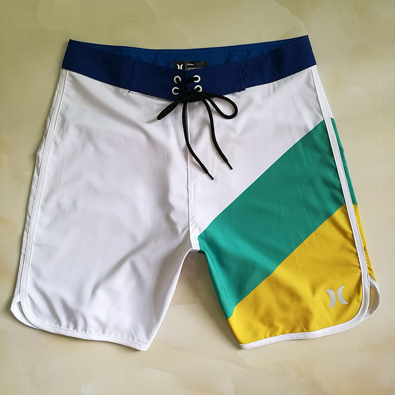 Foreign Trade Hot Surfing Men's Beach Pants Quick-drying Large Size Swimming Medium Men's Pants Preferential Casual Home Knee Shorts
