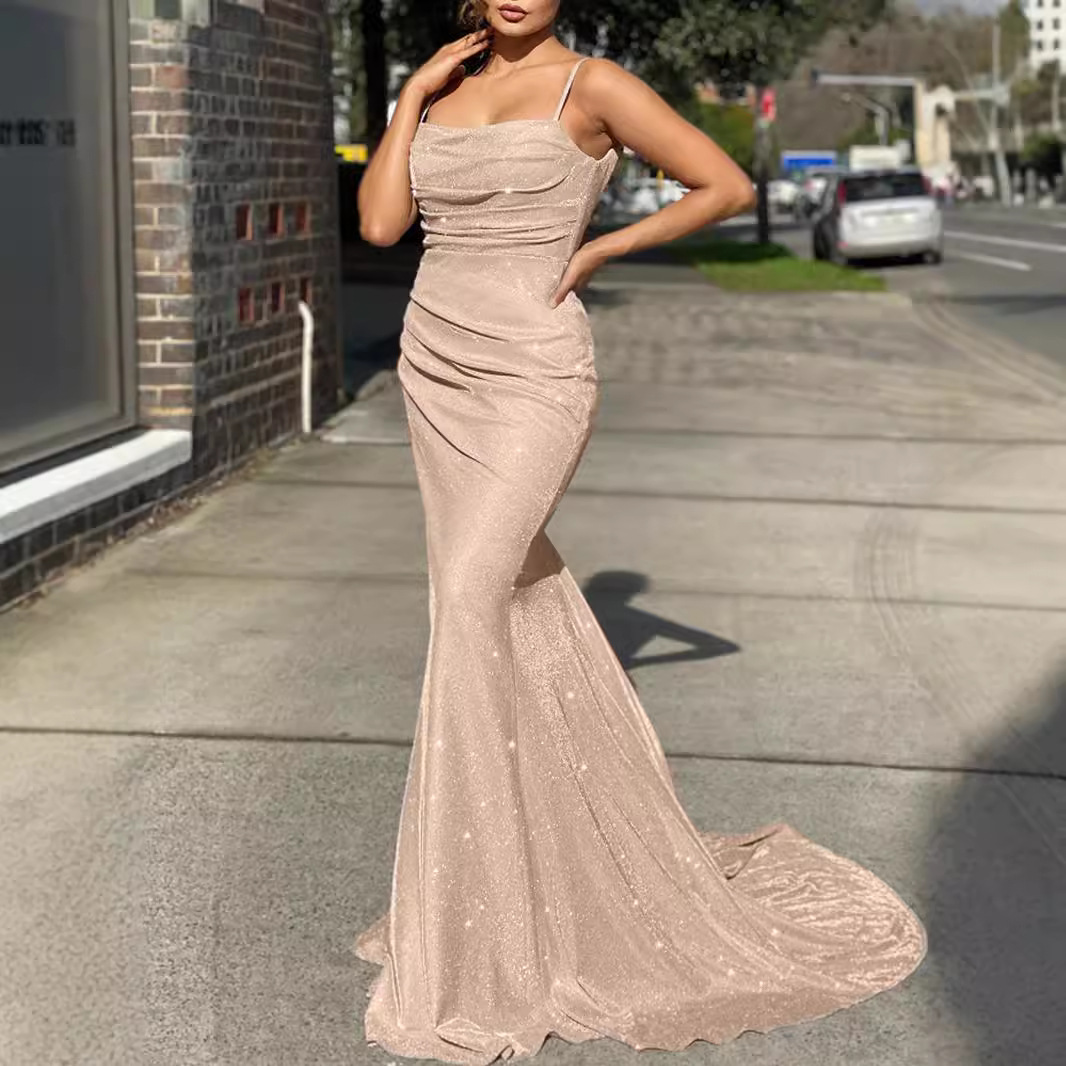 2023 el comercio exterior europeo y americano nueva ropa de mujer eBay Amazon nuevo vestido de correa sin mangas vestido delgado transfronterizo image 6