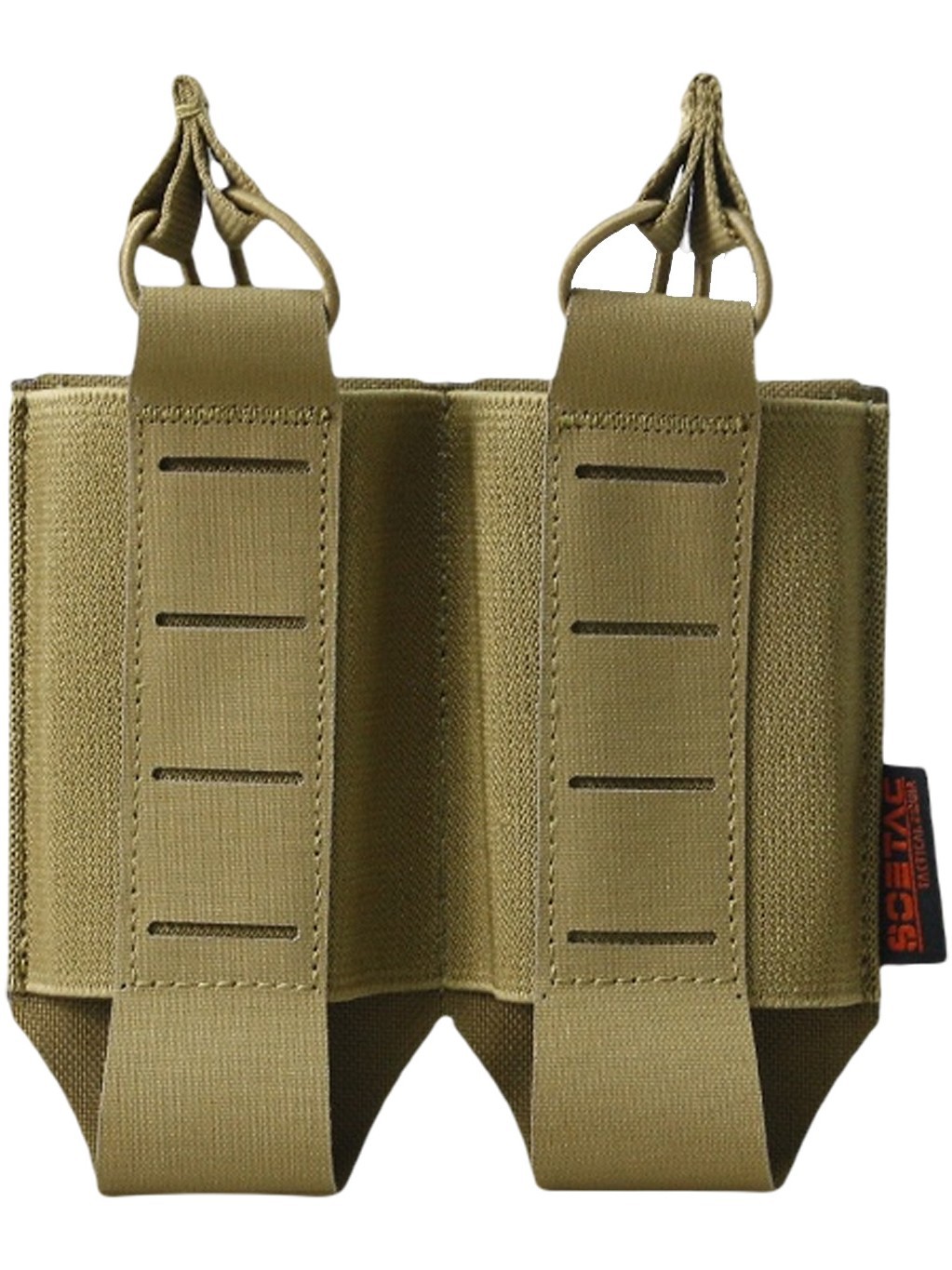 SOETAC-Genuino Tegris M4 doble bolso de cartucho MOLLE camuflado paquete de accesorios de herramientas