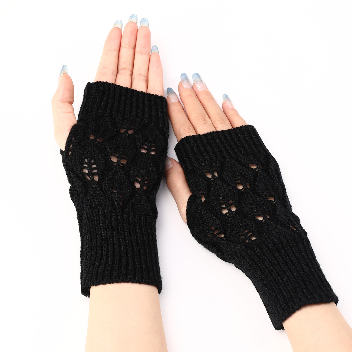 Women's Elegant Preppy Style Solid Color Gloves 1 Set display picture 2
