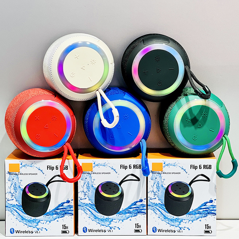 新型円柱ポータブルスピーカー屋外スポーツストラップ無線音響ミニファッションbluetoothミニ音響|undefined