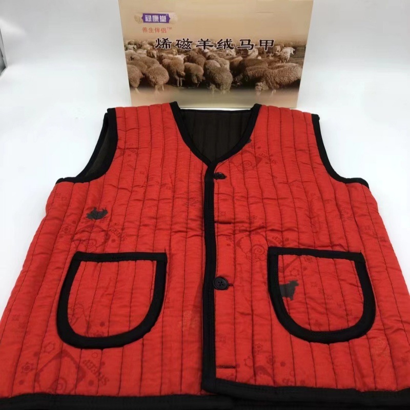 禄康堂中老年加厚马甲藏密仿羊绒马甲乳胶马甲会销礼品批发可实验|undefined