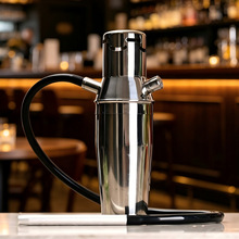 阿拉伯水烟壶车载便携式单管户外hookah shisha不锈钢车载水烟壶