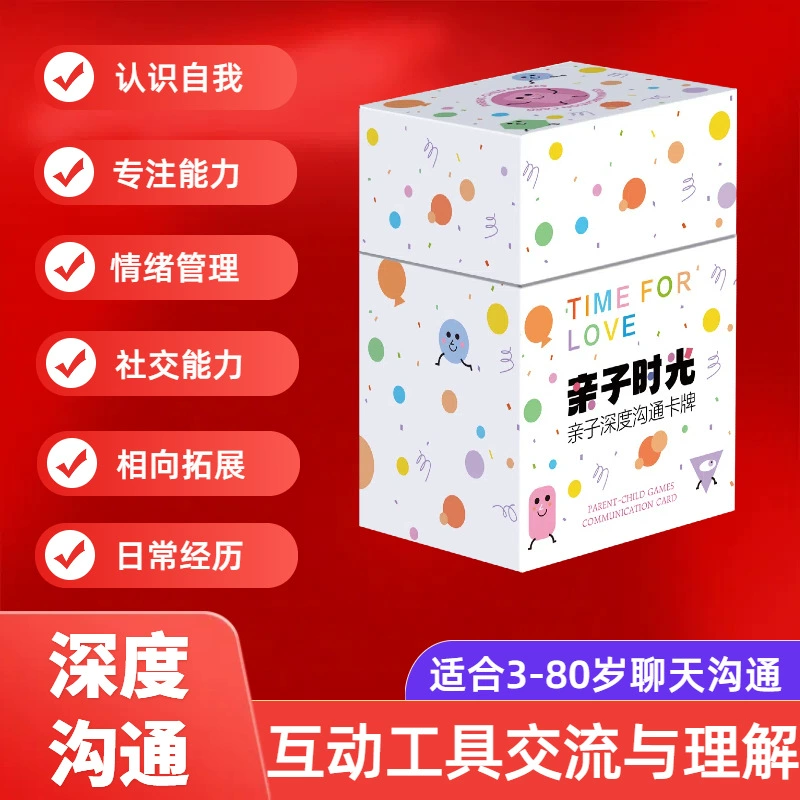 Карта глубокого общения для родителей и детей
