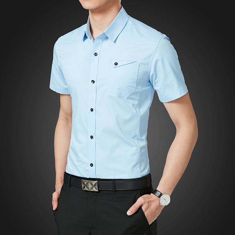 Chemise homme en coton - Ref 3443080 Image 11