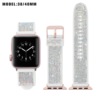 Explosive money factory wholesale silica gel white watch band 38mm/40mm Rhinestone High-end waterproof