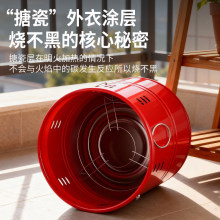 不锈钢烧纸桶聚宝盆烧元宝桶室内焚烧化宝炉烧金桶烧钱纸炉家用